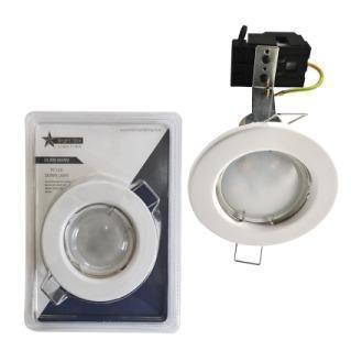 50w Complete Downlight bulb Blister Pack White DL309 Bright Star - Light Market