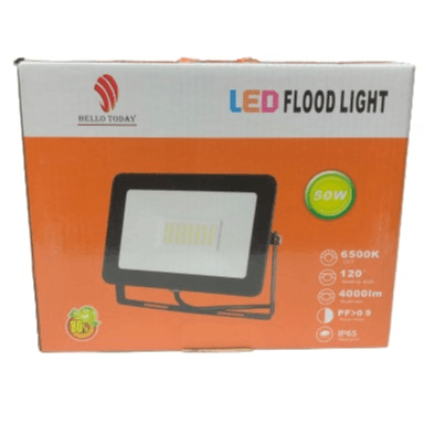 50W Driverless LED Flood Light 6500K - HT - Light Market
