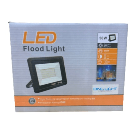 50w Led Flood Light 6000k Bing Light - Light Market