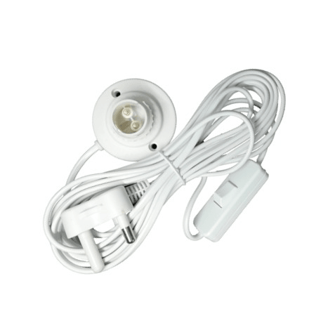 5m B22 Lamp Holder With Switch Redisson - Light Market