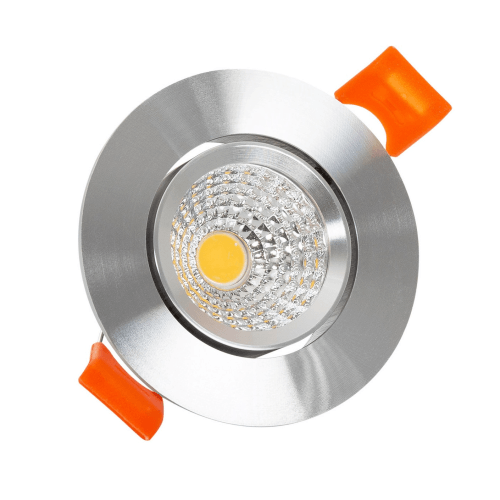 5w Complete Led Cob Downlight Aluminium 6500k Bing Light - Light Market