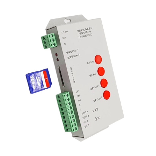7.5-24v Digital Rgb Led Controller With 256mb Sd Card - Light Market