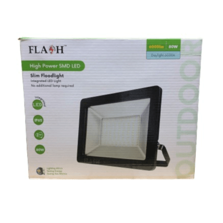 80w 6000K Smd High Power Led Flood Light Flash BL/ZR-TG010 - Light Market