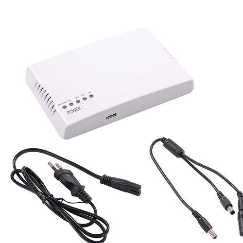8800mah Mini DC Portable Rechargeable UPS JG756 - Light Market