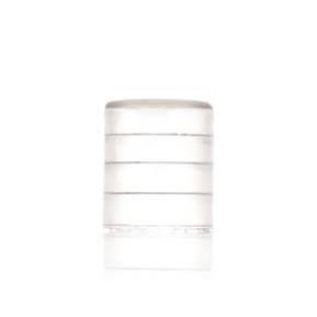 8mm 2 Wire Round End Cap - Light Market