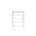 8mm 2 Wire Round End Cap - Light Market