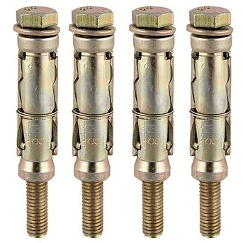 8mm Raw Bolts (4) - Light Market