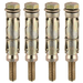 8mm Raw Bolts (4) - Light Market