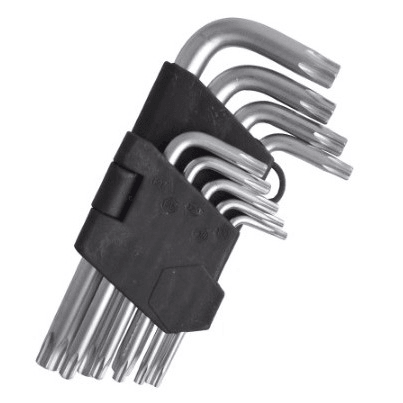 9 Piece Ball Joint Hex Key Set - Light Market