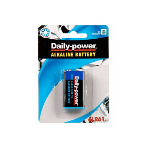 9v Alkaline Heavy Duty Battery - Light Market