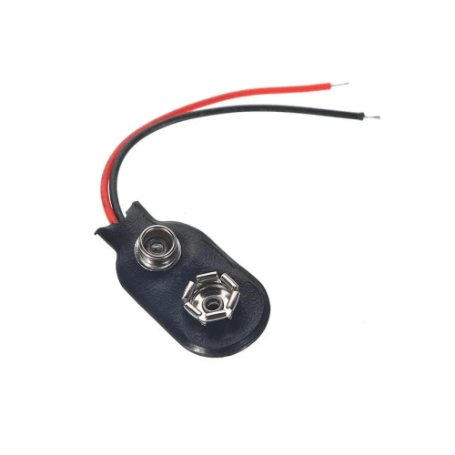 9v Battery Terminal Clip - Light Market