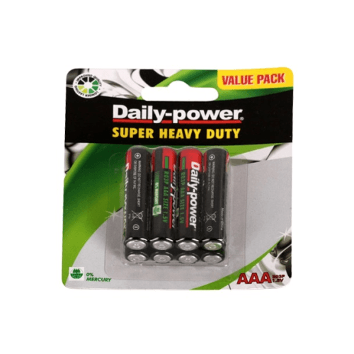 AAA Heavy Duty Batteries 8 Pack - Light Market