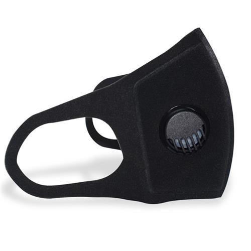Adults Face Mask Skywalker Foam Filter Dual Valve - Black - Light Market