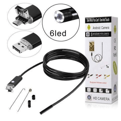 Android Wire Camera - Endoscope 10M IP67 - Light Market