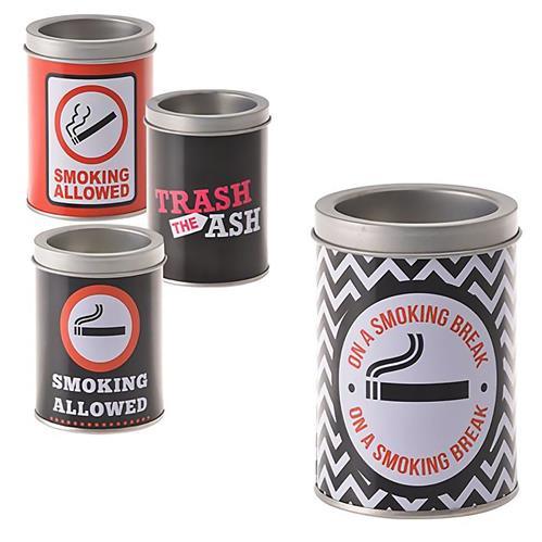 Ashtray Metal Butt Bucket - Light Market