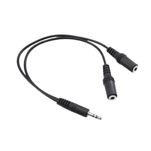 Aux Male to 2 X Female Splitter - Light Market