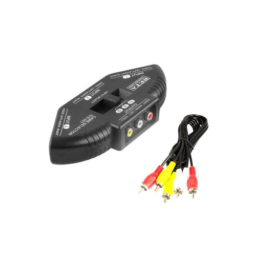 AV Multi Box 3 Port - Light Market