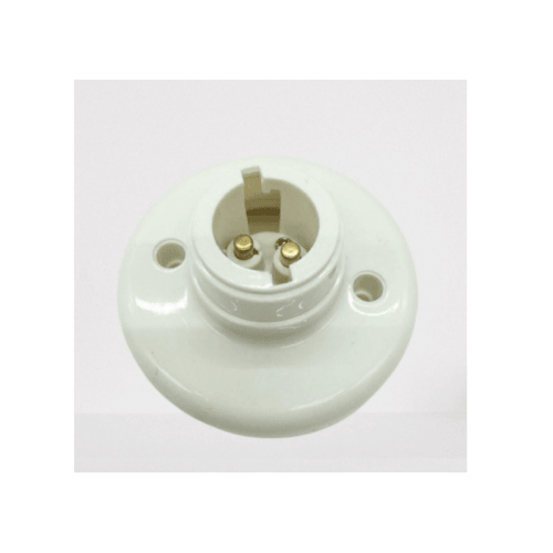 B22 White Base Holder - Light Market