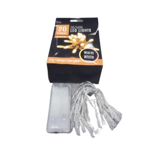 Battery Operated Fairy Lights warm white 2m - Light Market