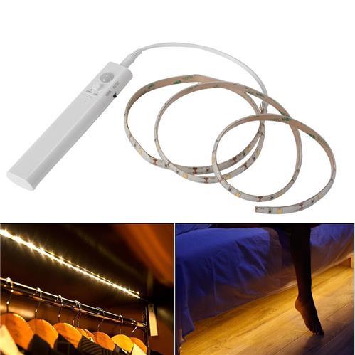 Battery Operated LED Strip Light 2.4W W/Motion Sensor - Light Market