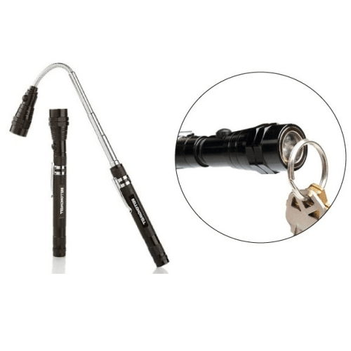 Battery Operated Telescopic 3 x 1x LED Light - Light Market