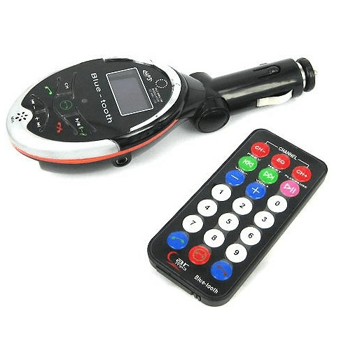 Car Bluetooth Mp3 WMA Wireless Fm Transmitter - Light Market