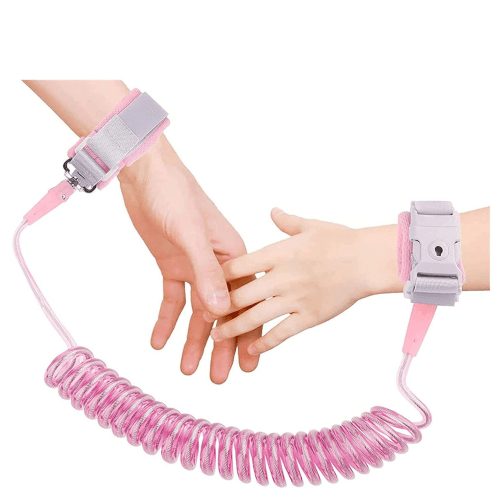 Child Wrist Harness With Safety Strap - Pink - Light Market