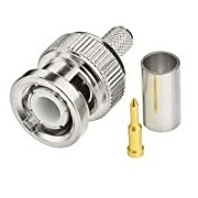 Crimp BNC Connector Single - Light Market