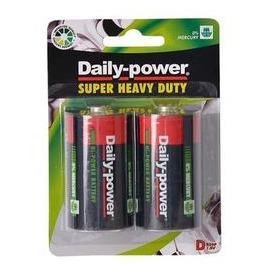 D Heavy Duty Batteries 2 Pack - Light Market
