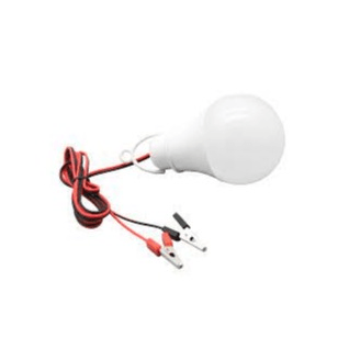 Dc Powered 7w E27 Led Lamp With Switch - Light Market