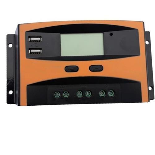 Digital Solar Charge Controller 10Amp With 2 USB ports - Light Market