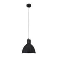 Dome Ceiling Lamp Black Wooden Finish Pen307 - Light Market