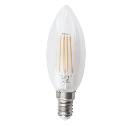 E14 4.5w Filament Candle Bulb 3000K Dimmable Bright Star - Light Market