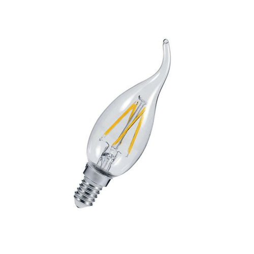 E14 4w Led Flicker Candle Bulb 2700k Zak - Light Market