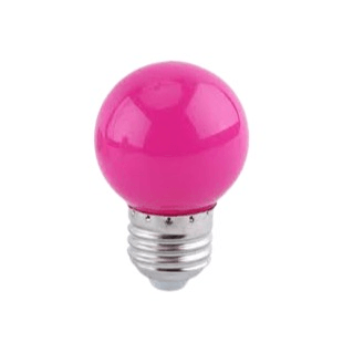 E27 3w Led Golf Ball Bulb Pink - Light Market