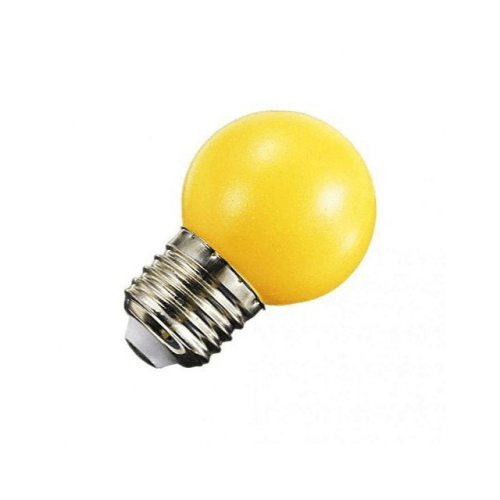E27 3w Led Golf Ball Bulb Yellow - Light Market