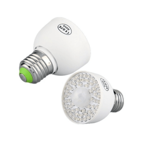 E27 3w Led Motion Sensor Bulb 6000k Bing Light - Light Market