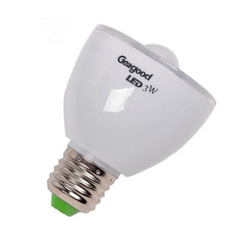 E27 3w Motion Sensor Bulb Cool White Geagood - Light Market