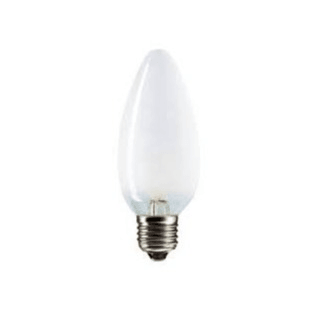 E27 40w Incandescent Candle Bulb Frosted Mr Bull - Light Market