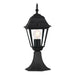 E27 60w Outdoor Pillar Lantern Black L204 Bright Star - Light Market