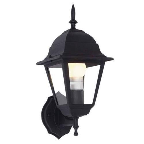 E27 60w Outdoor Wall Lantern Black L202 Bright Star - Light Market