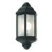 E27 60w Outdoor Wall Lantern Black L5001 Bright Star - Light Market