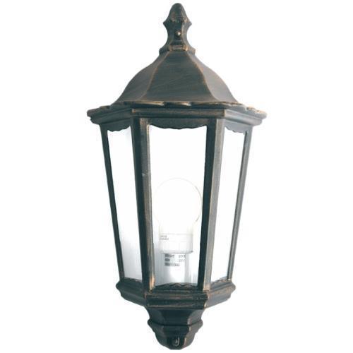 E27 60w Outdoor Wall Lantern Black L5051 Bright Star - Light Market