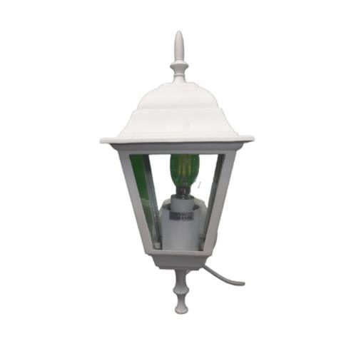 E27 60w Outdoor Wall Lantern White L202 Bright Star - Light Market
