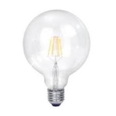 E27 6W G125 LED Filament bulb 6500k - Light Market