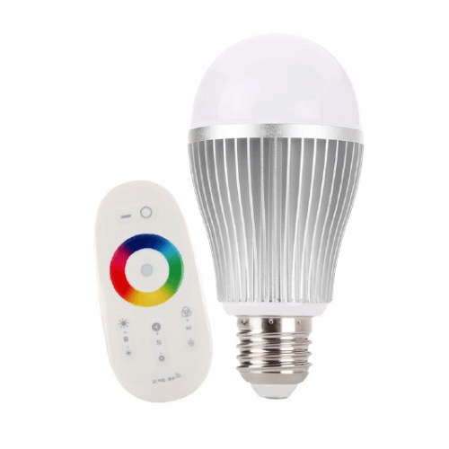 E27 6w Led Rgb Wifi Bulb With Controller Bing Light - Light Market