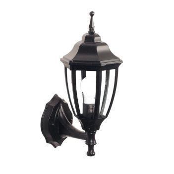 E27 Black Wall Fitting Ip33 L222 Brightstar - Light Market