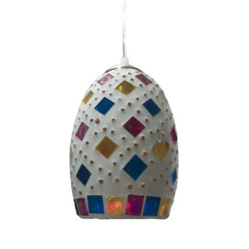 E27 Mosaic Ceiling Fitting Diamond Rainbow Bing Light - Light Market