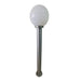 E27 Pillar Light Silver and White - Light Market