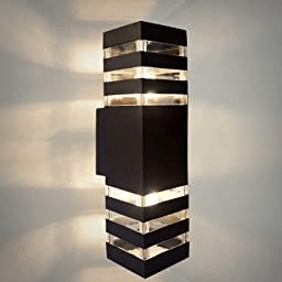 E27 Wall Lamp Double Black 8401/2 - Light Market